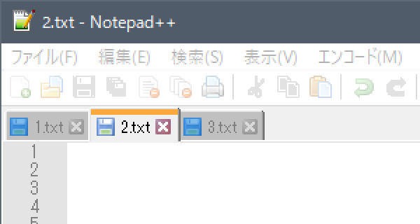 Notepad++：表示中のファイルを記憶して、復元できるようにする