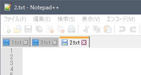 Notepad++：表示中のファイルを記憶して、復元できるようにする