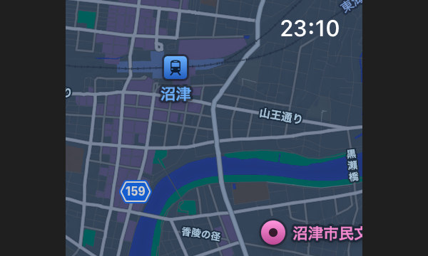 マップの画面